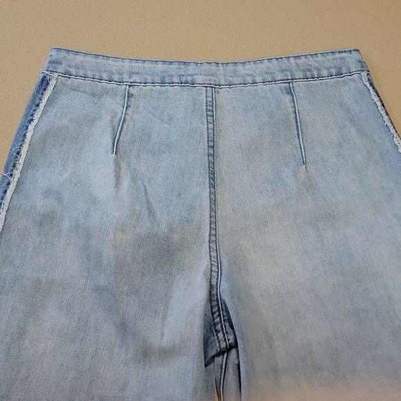 DO+BE High Waisted Wide Leg Cropped Jeans - Picture 7 of 16